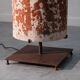 Floor lamp with rusty tones (M)