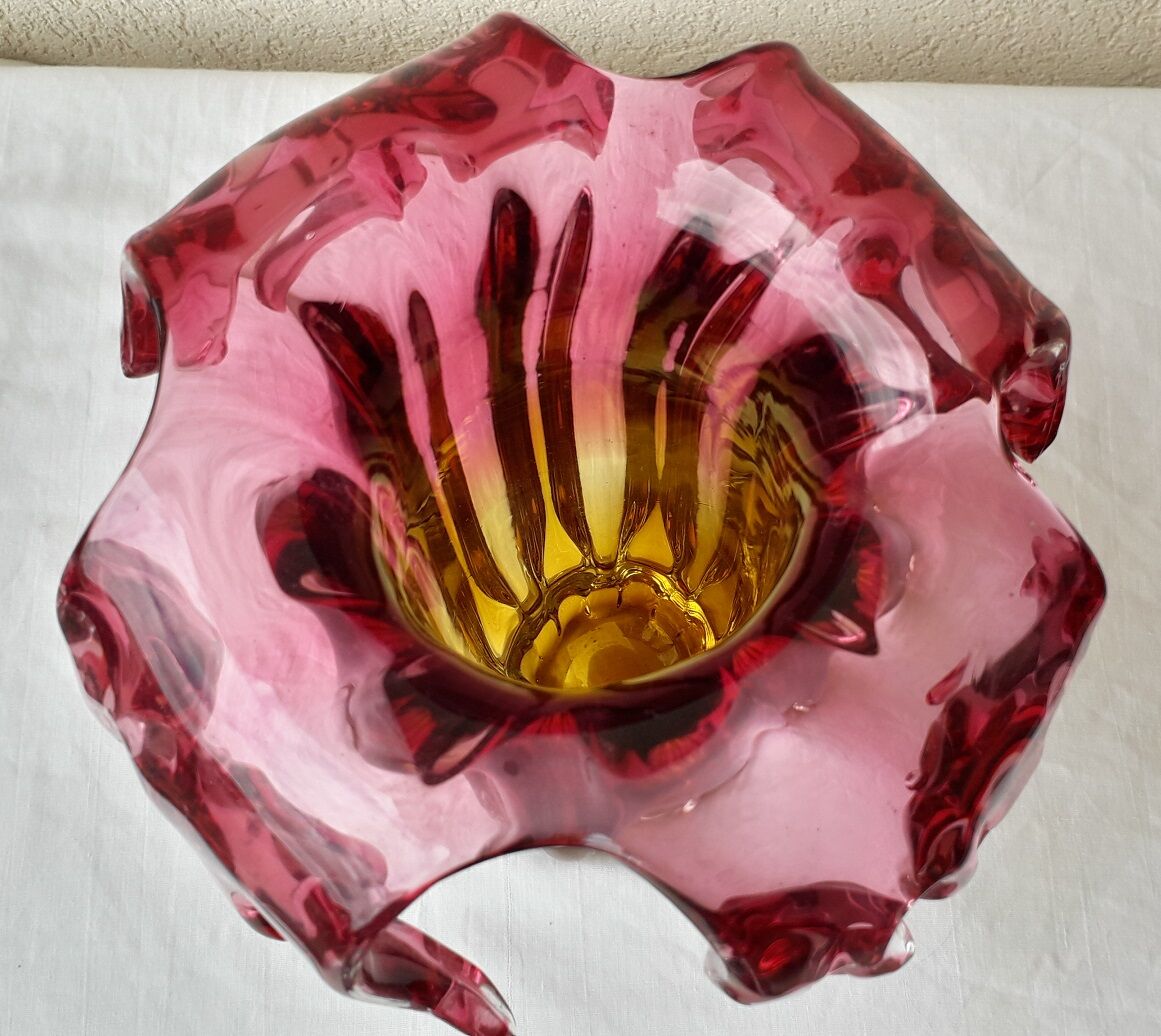 Glass vase treasure of the galleon