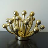 Pistillino gold wall lamp Studio Tetrarch Valenti design 70s