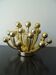 Pistillino gold wall lamp Studio Tetrarch Valenti design 70s