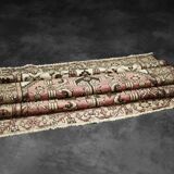 Vintage Hand-Woven Middle Eastern Oriental Hamadan Rug, 1960s