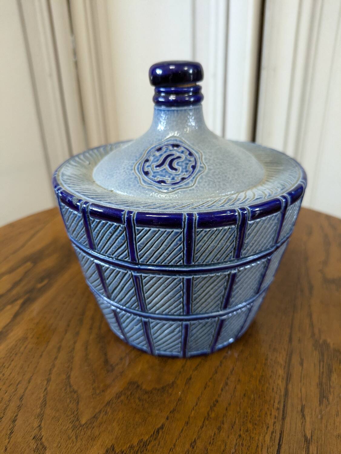 Alsace stoneware bottle