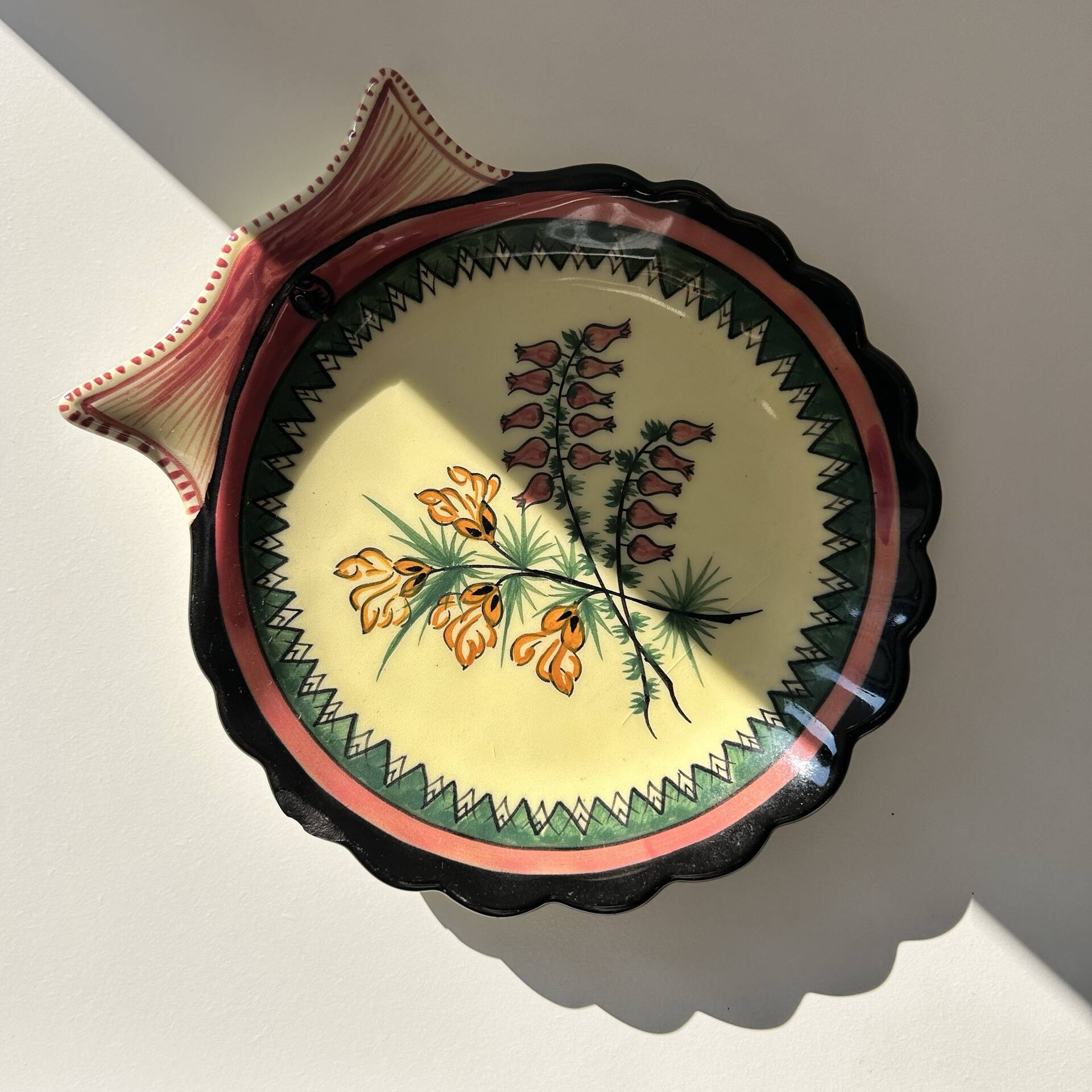 Plat coquillage Henriot Quimper
