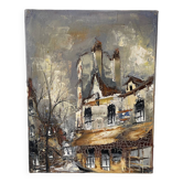 Huile sur toile