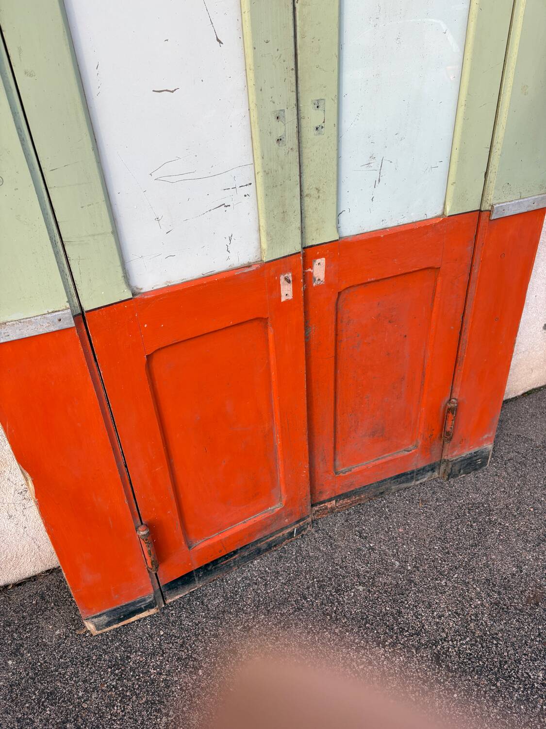 Double door, western hinges