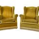 Set de 2 fauteuils club vintage / fauteuils / fauteuils individuels
