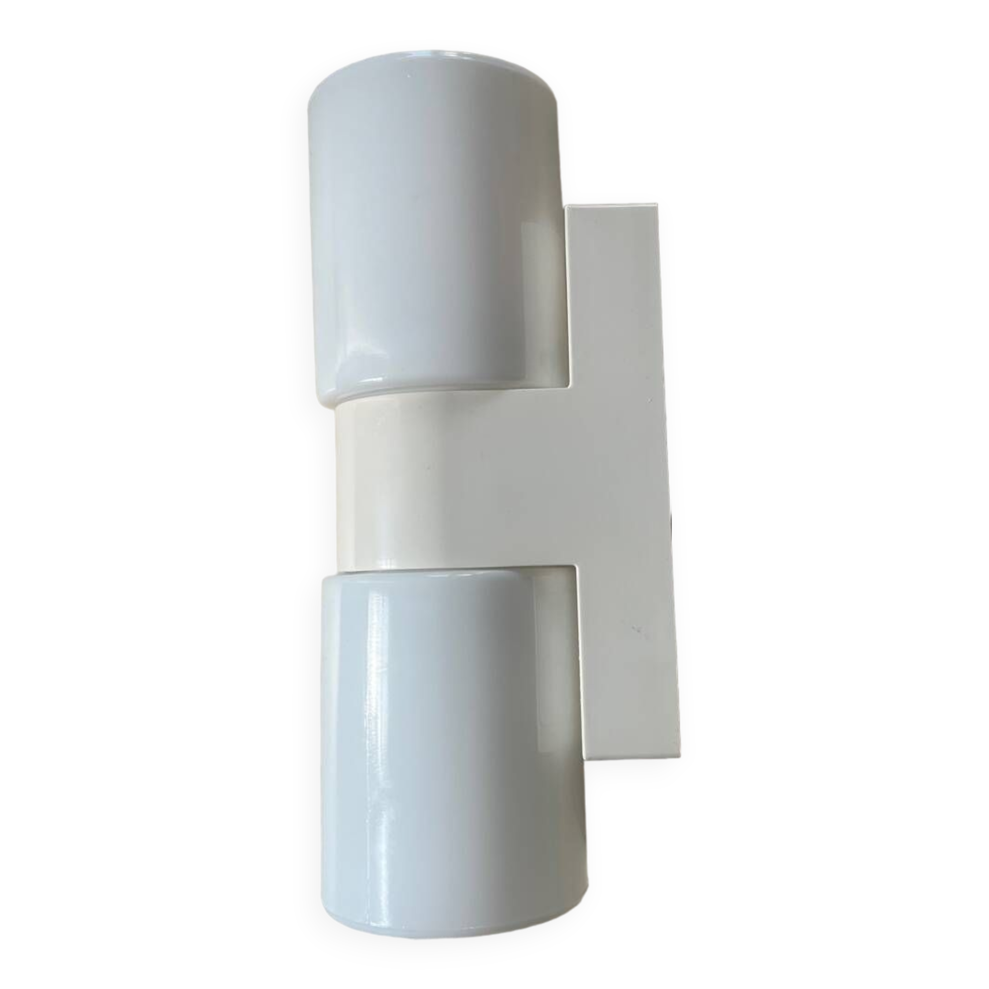 Finnish white wall light mid century