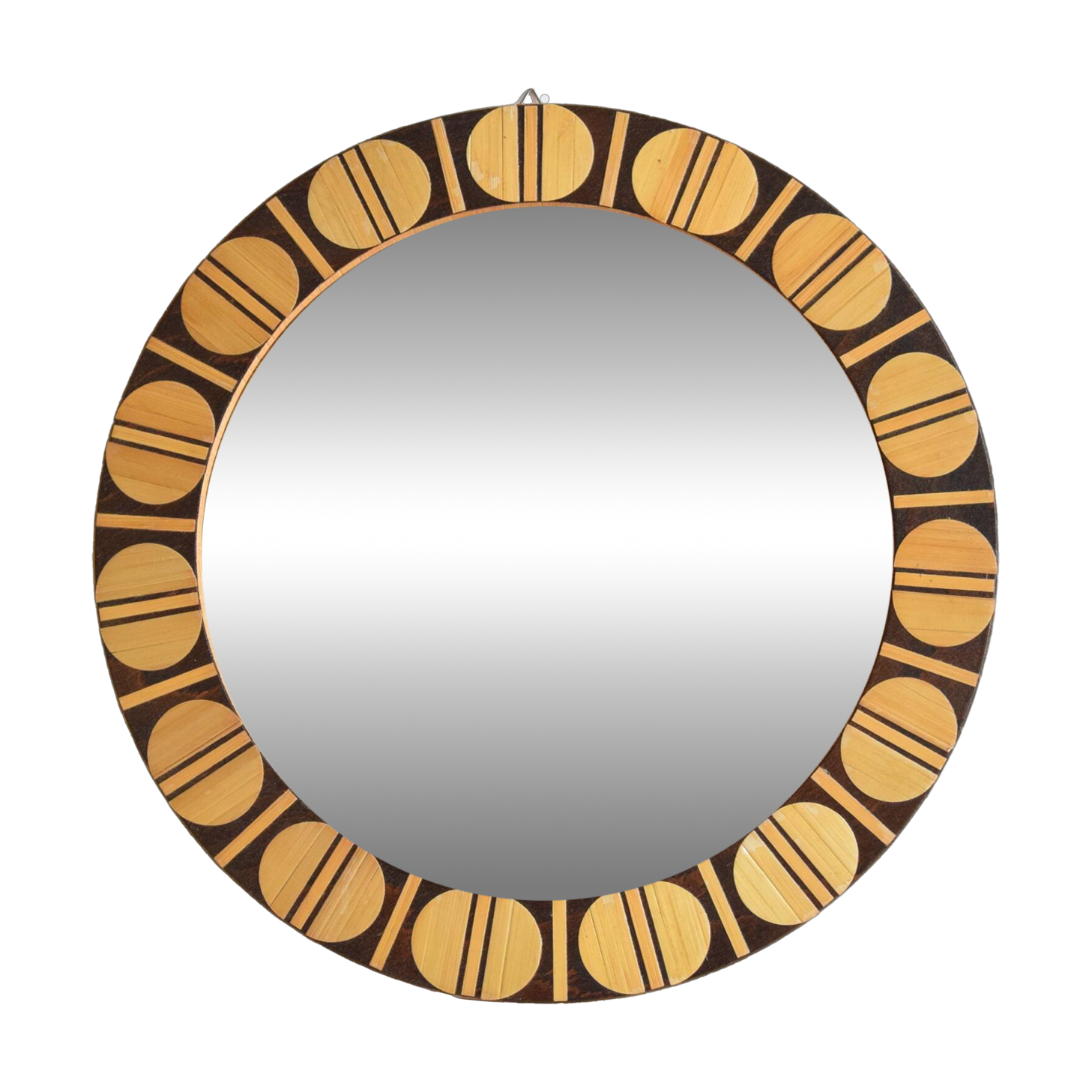 Mid-century Slovak wall mirror from 1970