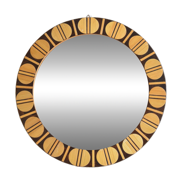 Mid-century Slovak wall mirror from 1970