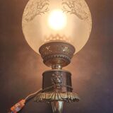 Pair of bronze wall sconces in Empire/Napoleon III style.