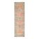 Tapis couloir vintage turc Oushak fait à la main en laine et coton rouge 94x335
