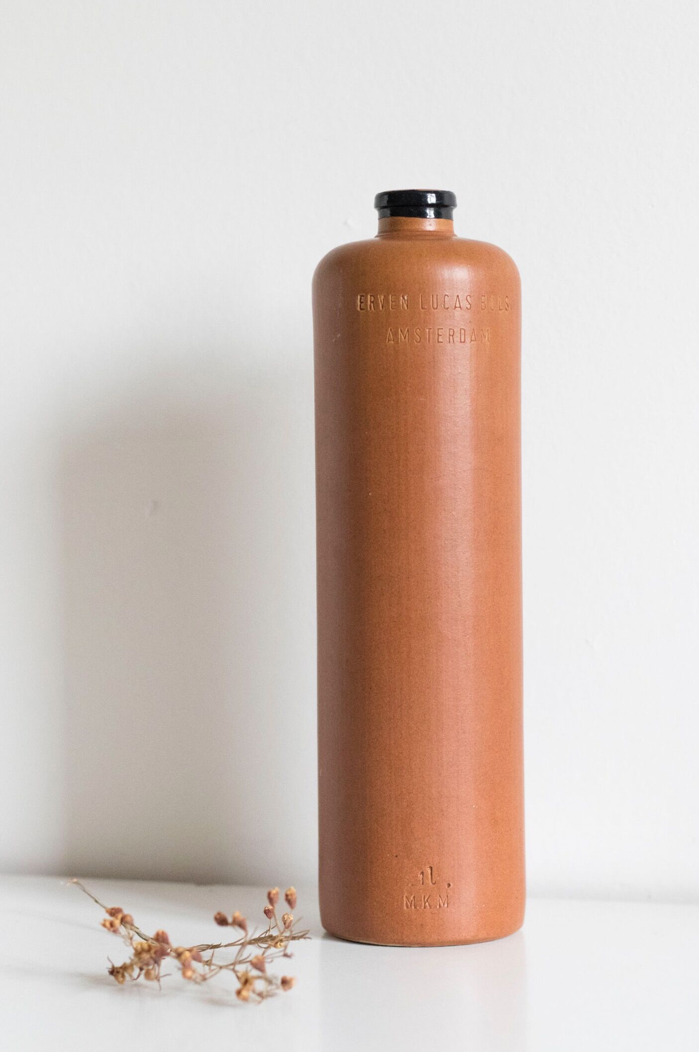 Sandstone bottle erven lucas bols amsterdam