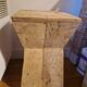 Tabouret en bois massif