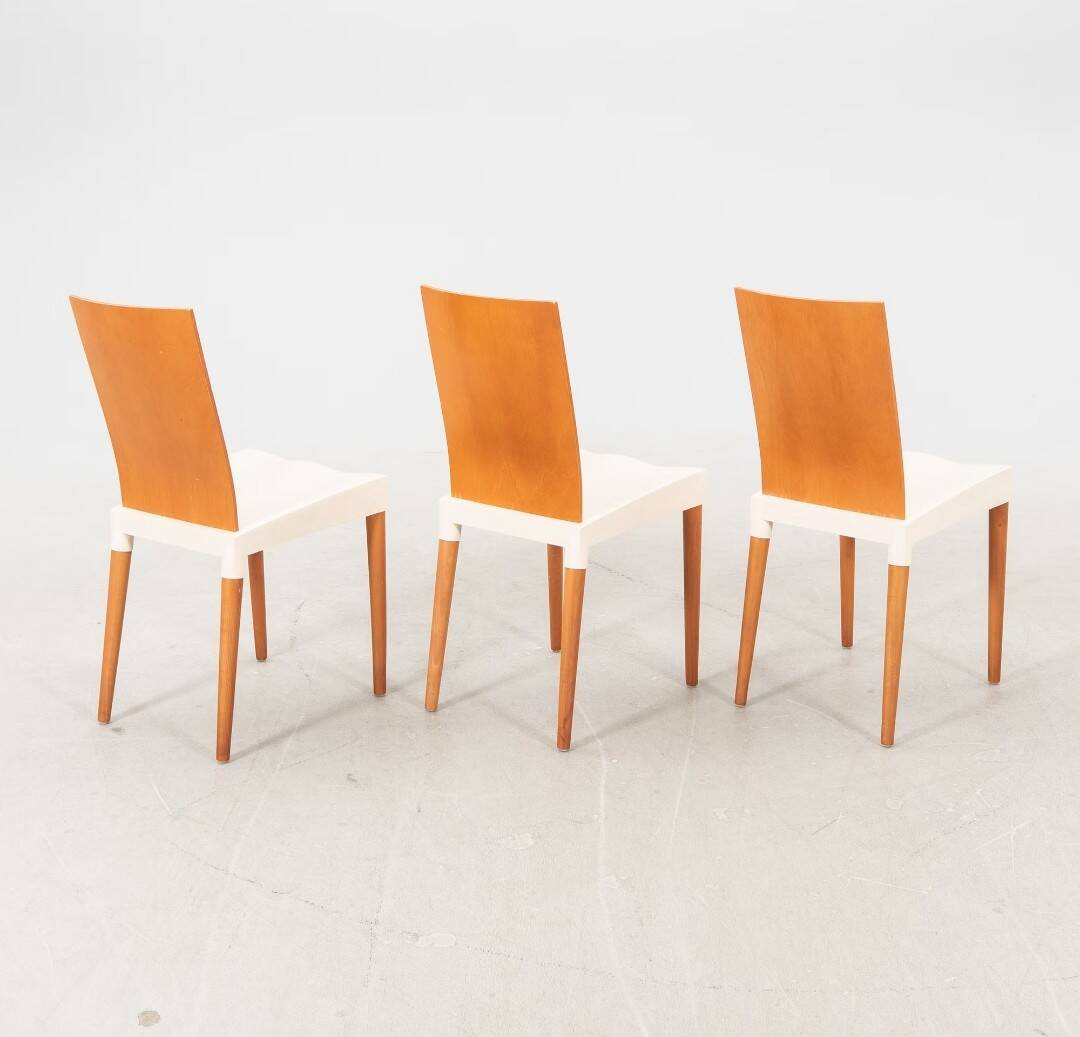 6 Miss Trip designer chairs by Philippe Strack for Kartell