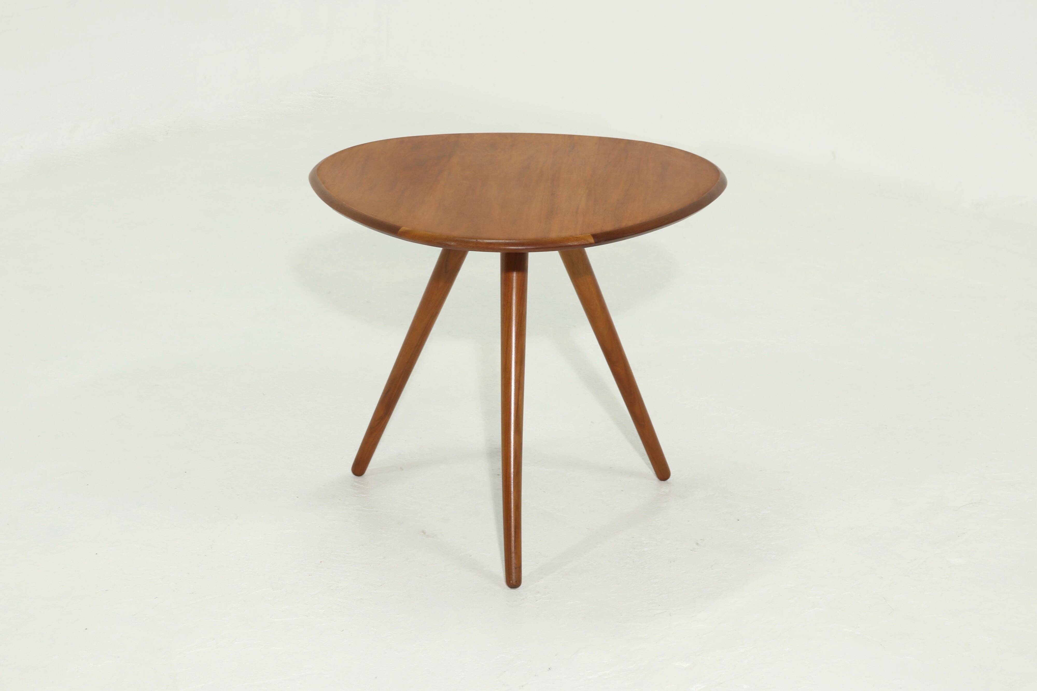 Sculptural Side Table by A. Patijn for Zijlstra Joure 1950s
