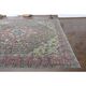 1970s Vintage Persian Handmade Wool Cotton Brown Area Rug 300x386