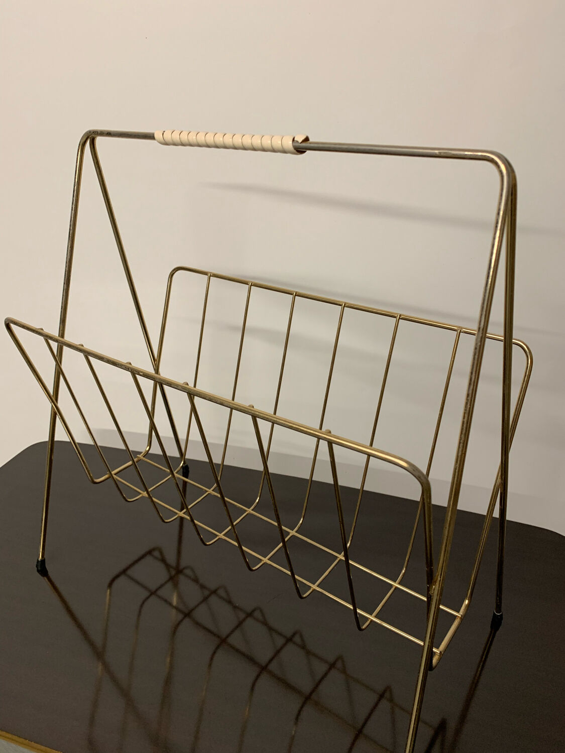 Vintage magazine rack 50 ́s-60's