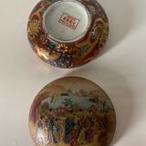 Satsuma porcelain box