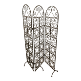 Wrought iron screen