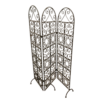 Wrought iron screen