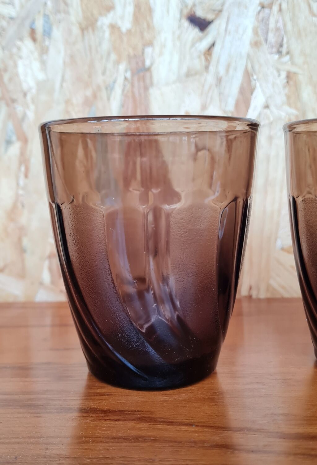 Set of 5 duralex water glasses