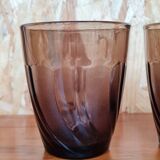 Set of 5 duralex water glasses