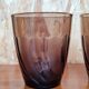 Set of 5 duralex water glasses