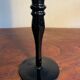 Champagne coupe flute dark purple black glass
