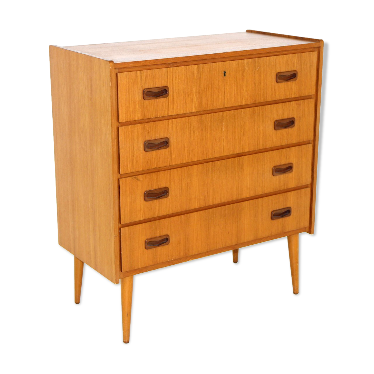 Scandinavian teak chest of drawers, Sweden, 1960