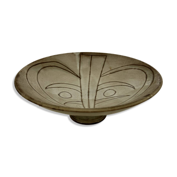Modernist pedestal bowl