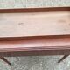 Table ancienne à volets en bois