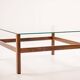 Table basse brésilienne minimaliste moderne du milieu du siècle dernier