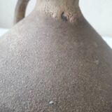 Ceramic candlestick signed