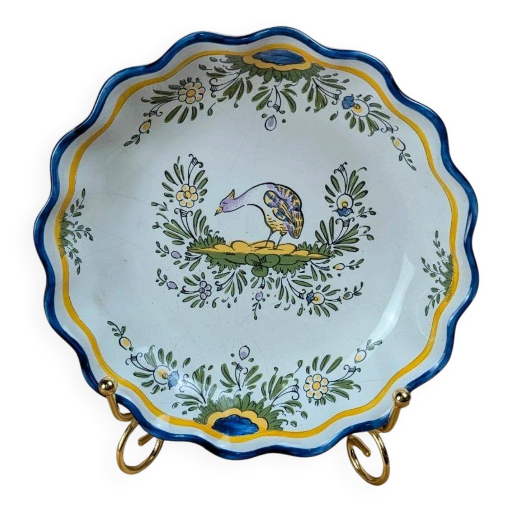 Small dish / pocket emptier in artistic earthenware Le Renoleau – Angoulême