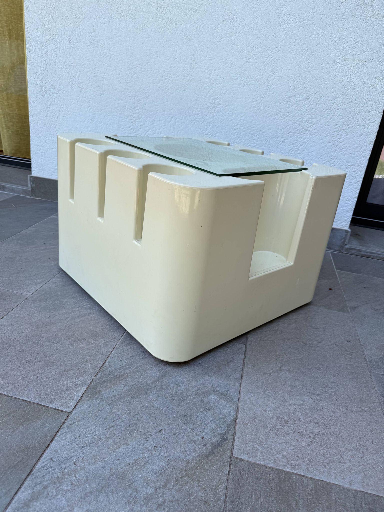 Vintage Bacco rolling bar by Sergio Mazza for Artemide