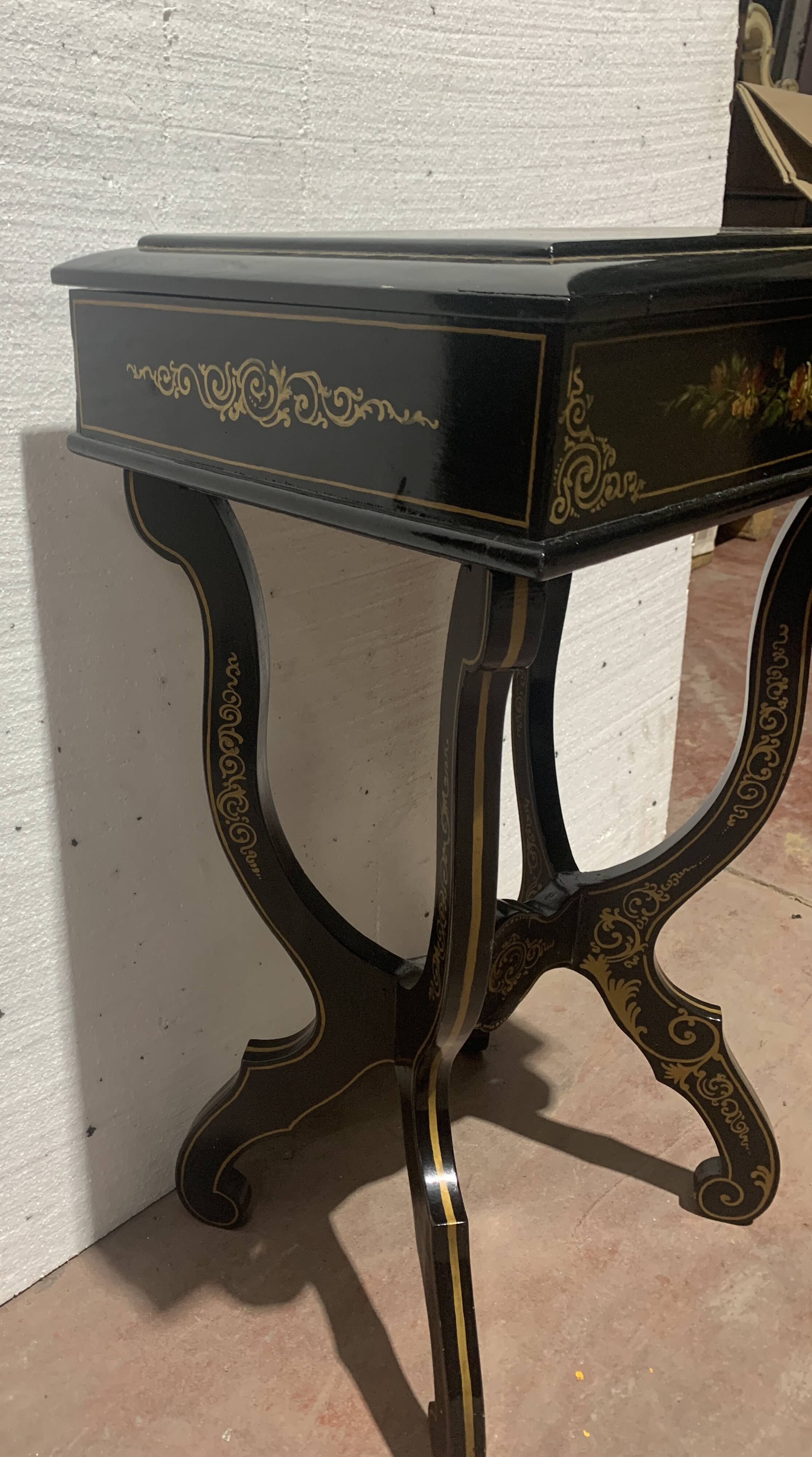 Napoleon worker in blackened wood, 19th century