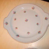 Vintage dessert service Blue Hamage