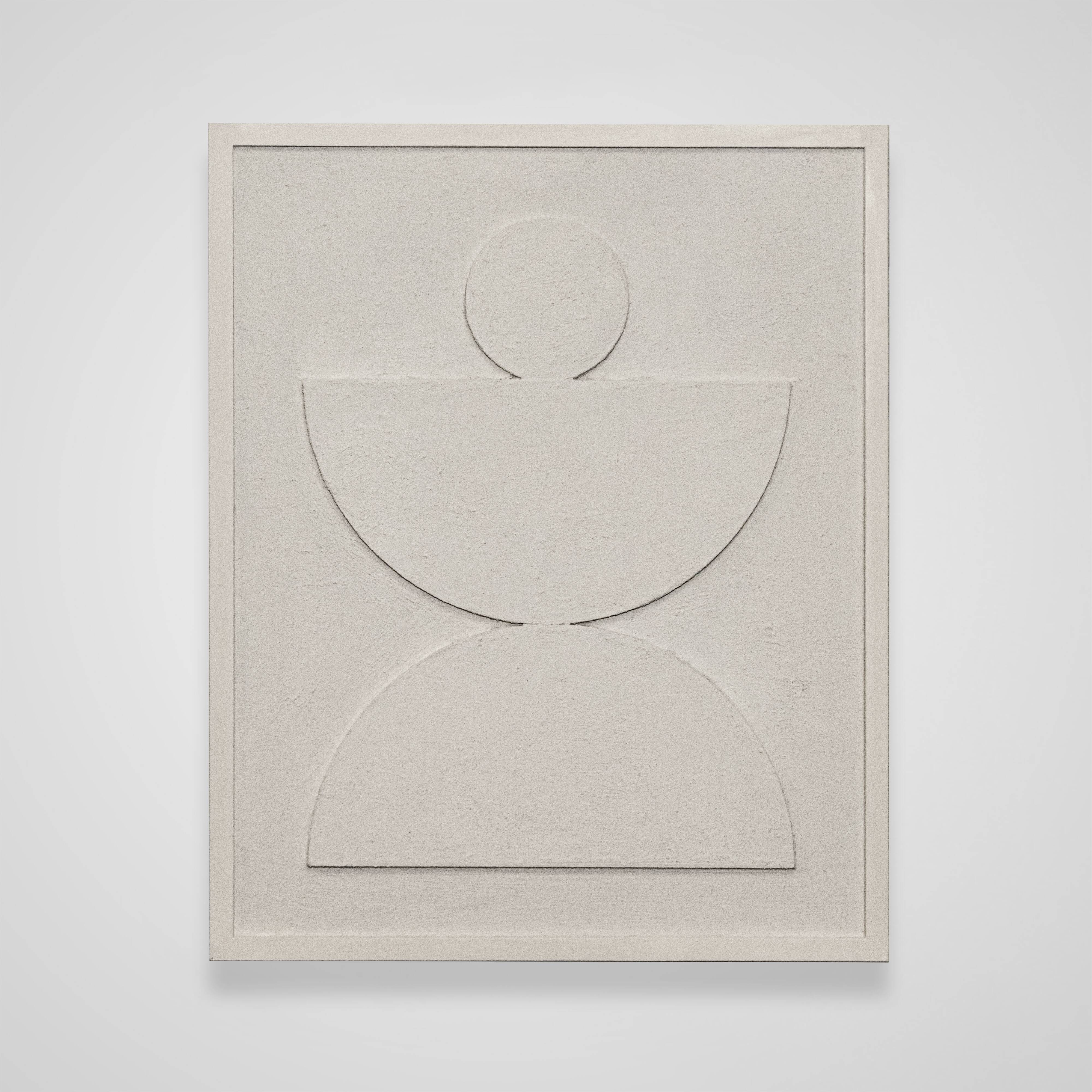 Minimalist relief table W01