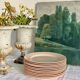 Set of 12 plates Digoin Sarreguemines