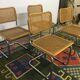 Lot de 4 chaises Cesca B32 de Marcel Breuer