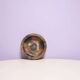Brown ceramic ashtray bowl Axella