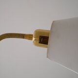 Scandinavian vintage gold floor lamp