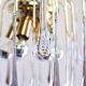 Paolo Venini's "drops" chandelier for Eurolux