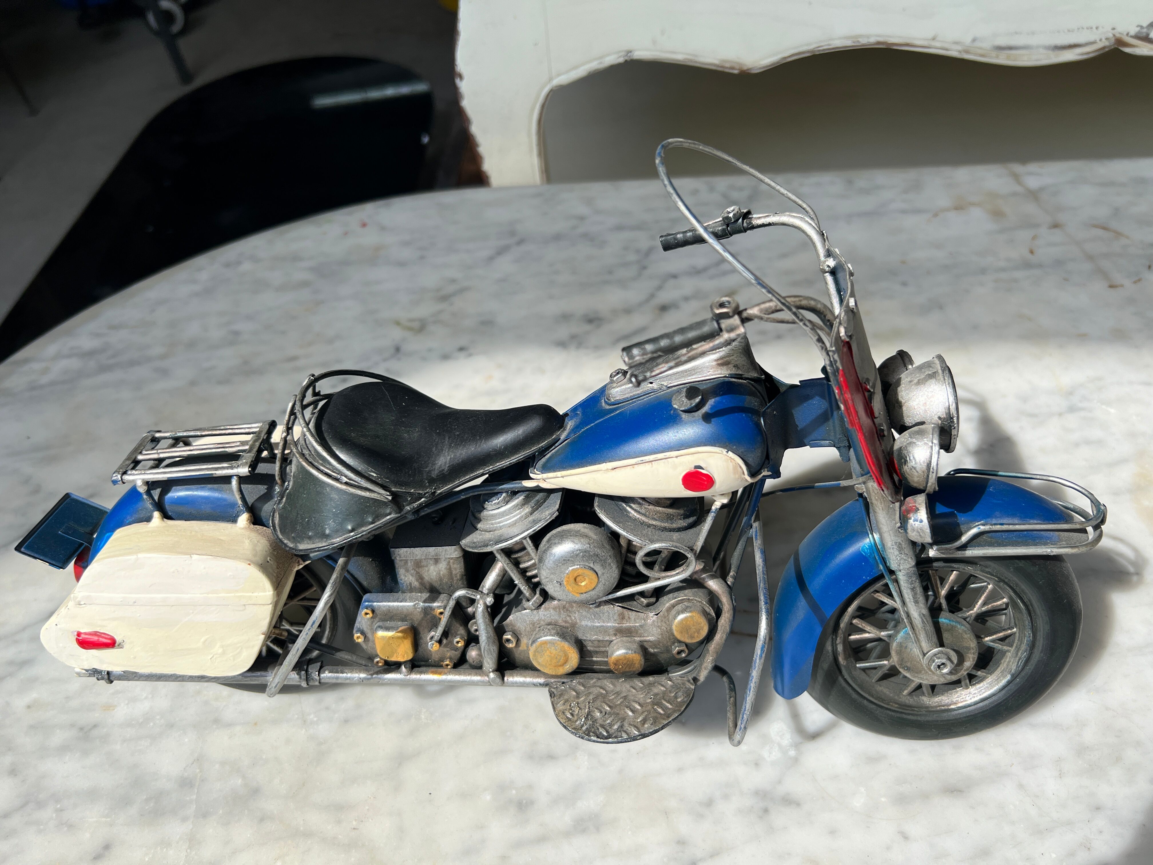 Vintage motorcycle Harley Davidson way 1960