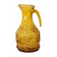Yellow glass pitcher 70s