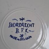 Set 6 assiettes plates Dordrecht 1920