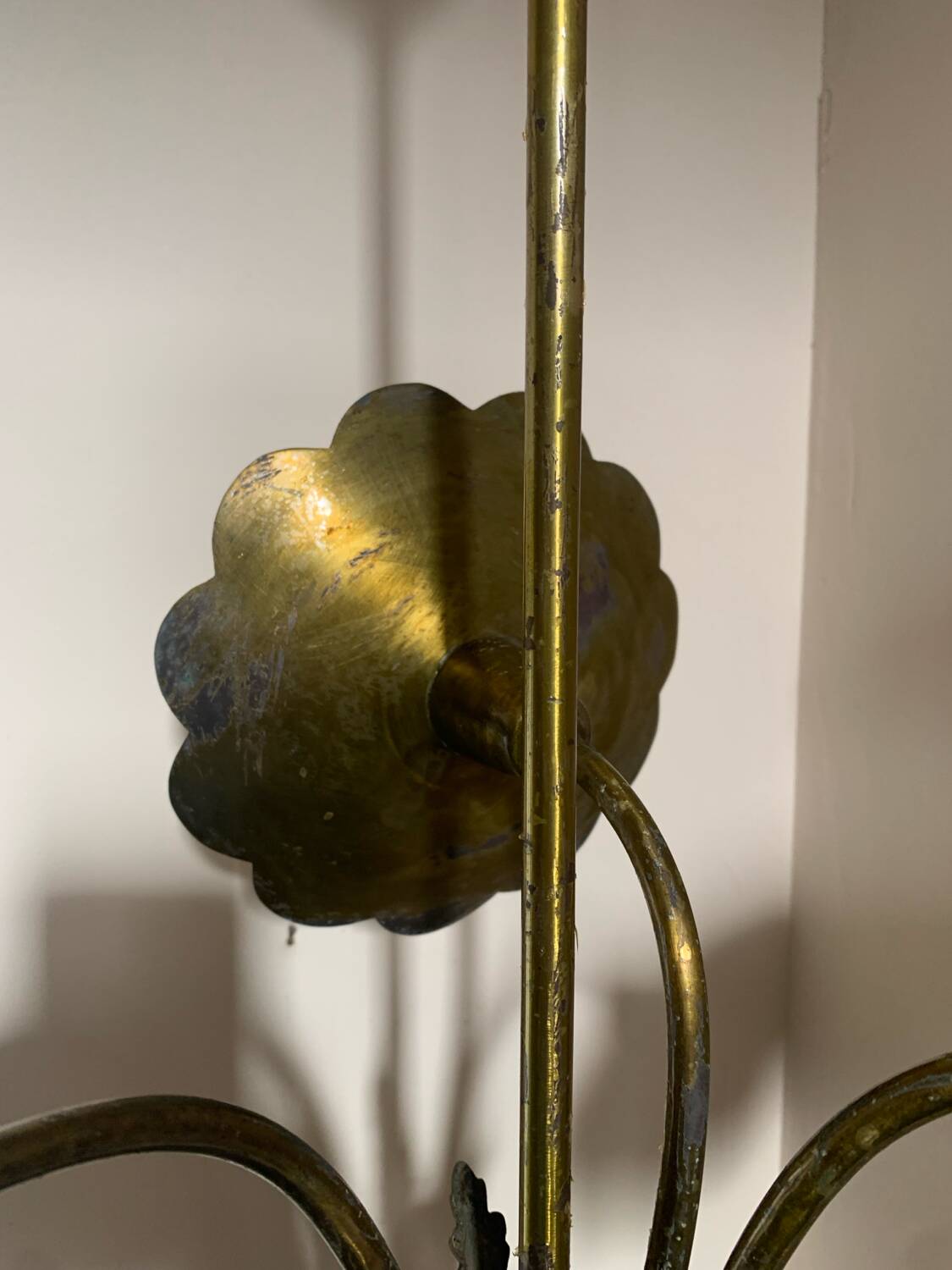 Vintage Art Nouveau pendant light