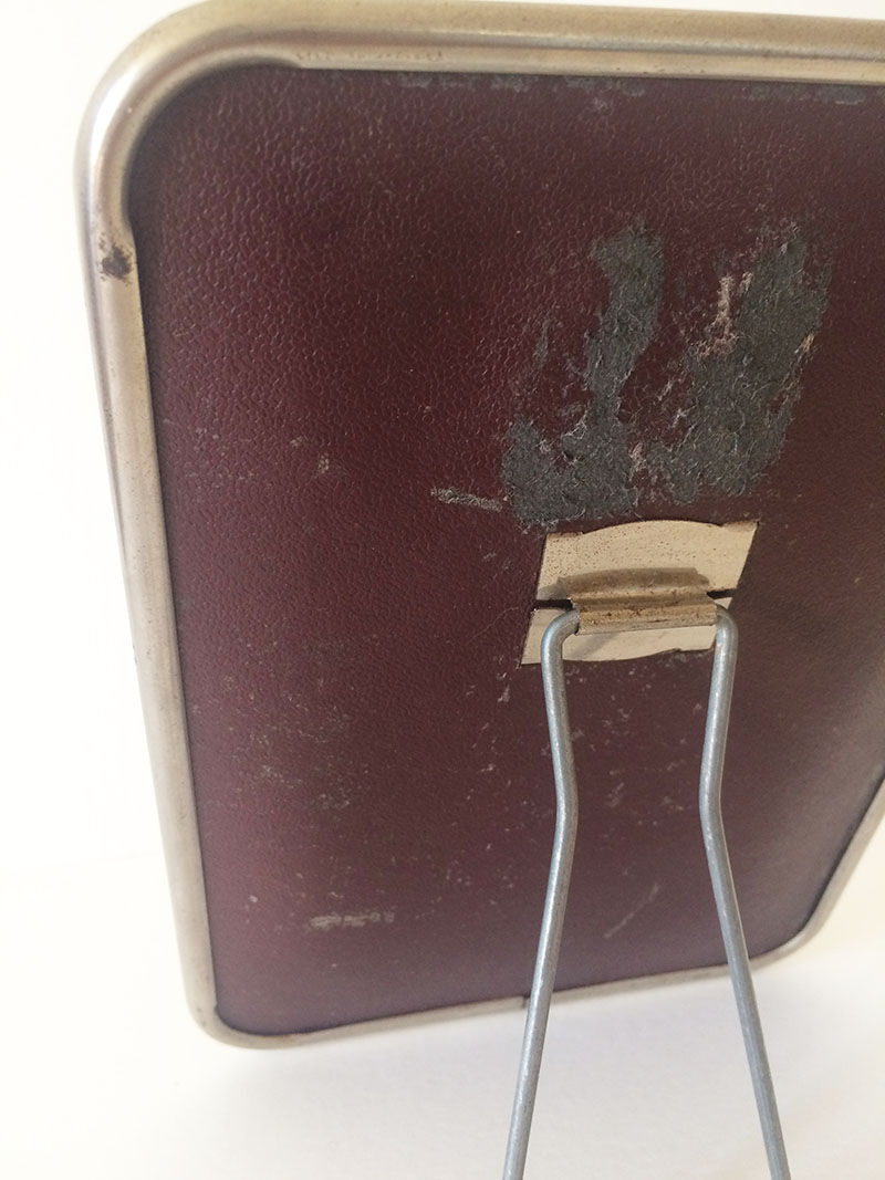 Old barber's mirror 14x20cm