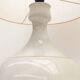 Elegant French White ceramic table lamp