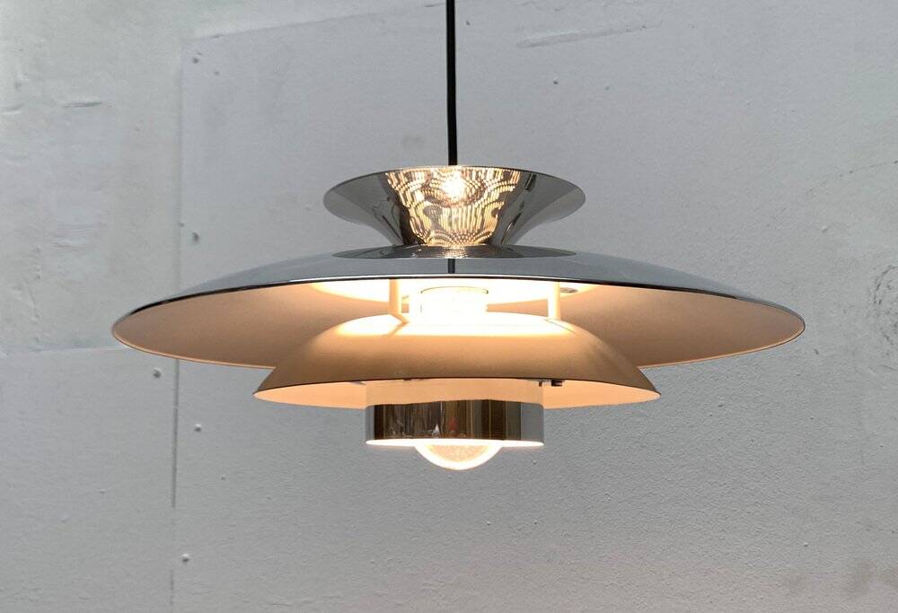 Danish suspension Space Age mid-century by Lyskaer, 1970s